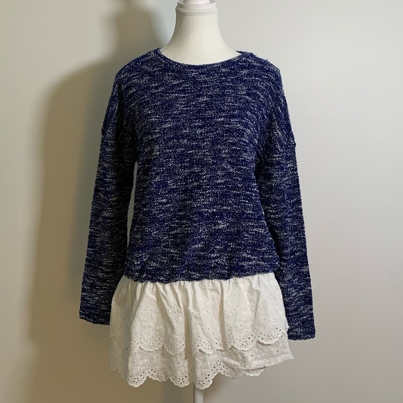Bottom Enlace Navy Sweater from Korea - Picture 1 of 11
